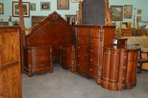 Check out this stunning 1800’s Bedroom Set. $3500 - Located at Jeannie’s Antiques in Paradise