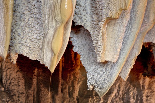 Shasta Caverns Flowstone