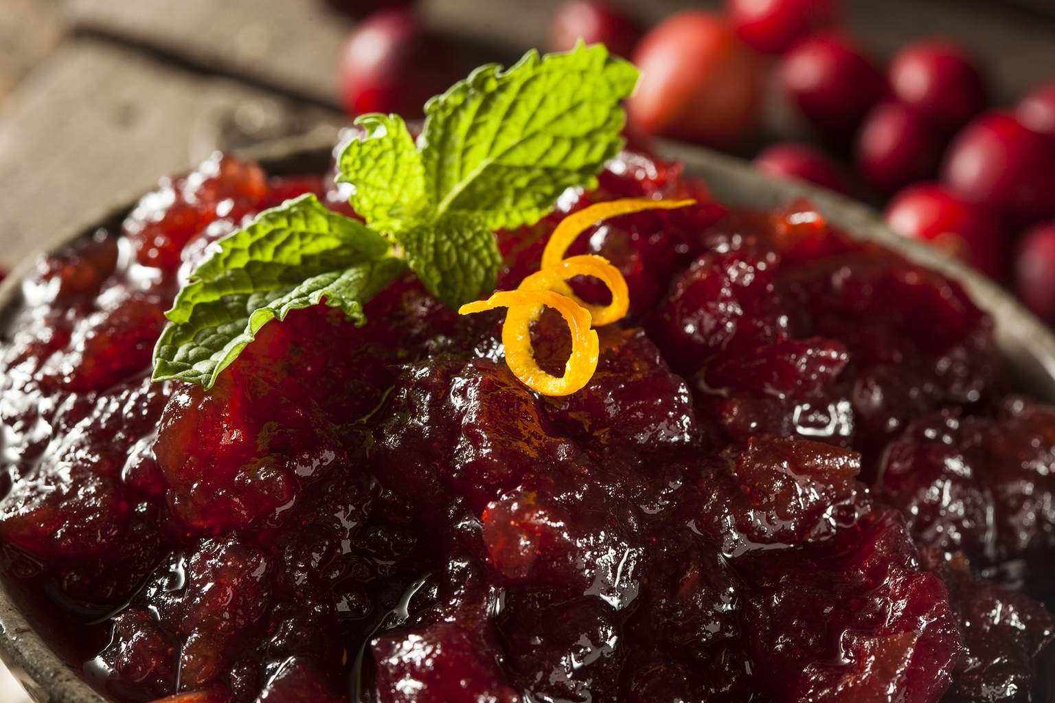 Homemade Red Cranberry Sauce