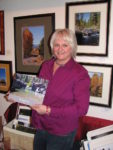 Pam Trebes with Photo Book
