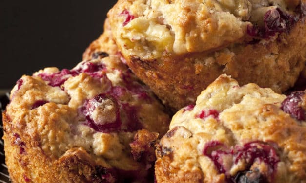 Cranberry Walnut Muffins