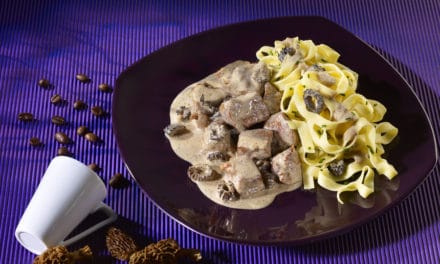 Mary Lewis’ Morel Mushrooms & Chicken Alfredo Pasta