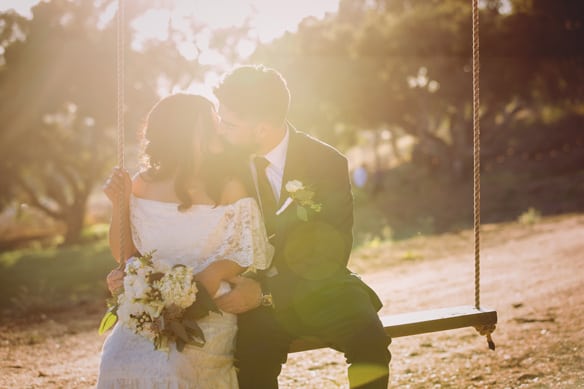 Bride and Groom By Diane Nicole Photography