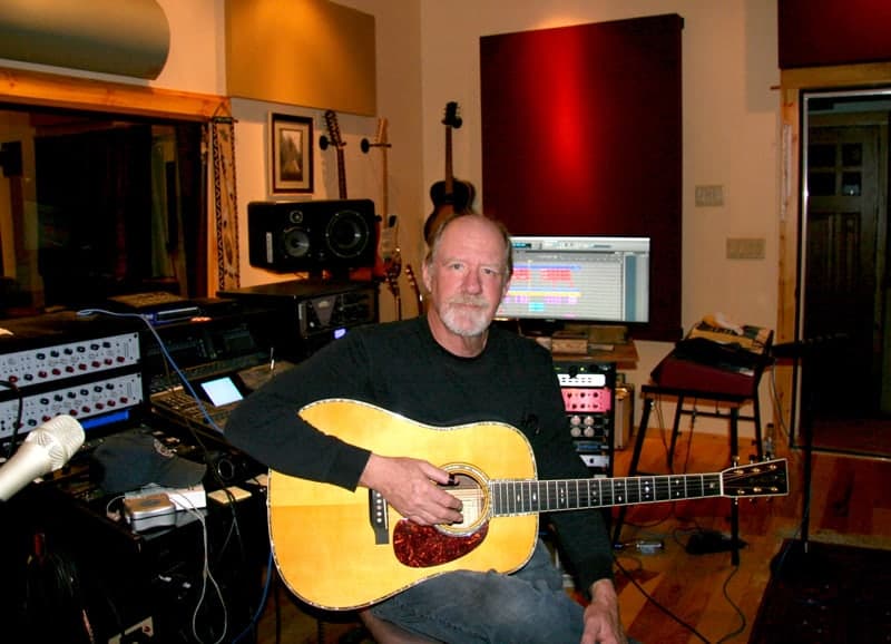 Dr Herndon in his studio