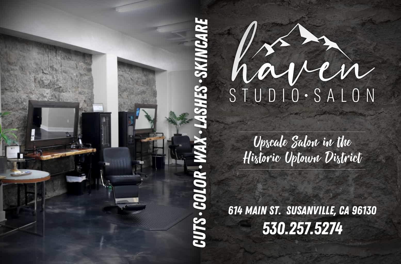 Haven Studio Salon Susanville, Upscale salon