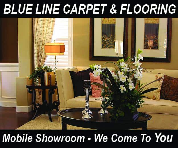 Blue Line Flooring Mobile showroom